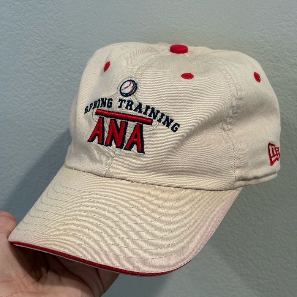 Vintage Anaheim Angels New Era SnapBack Hat OSFM EUC